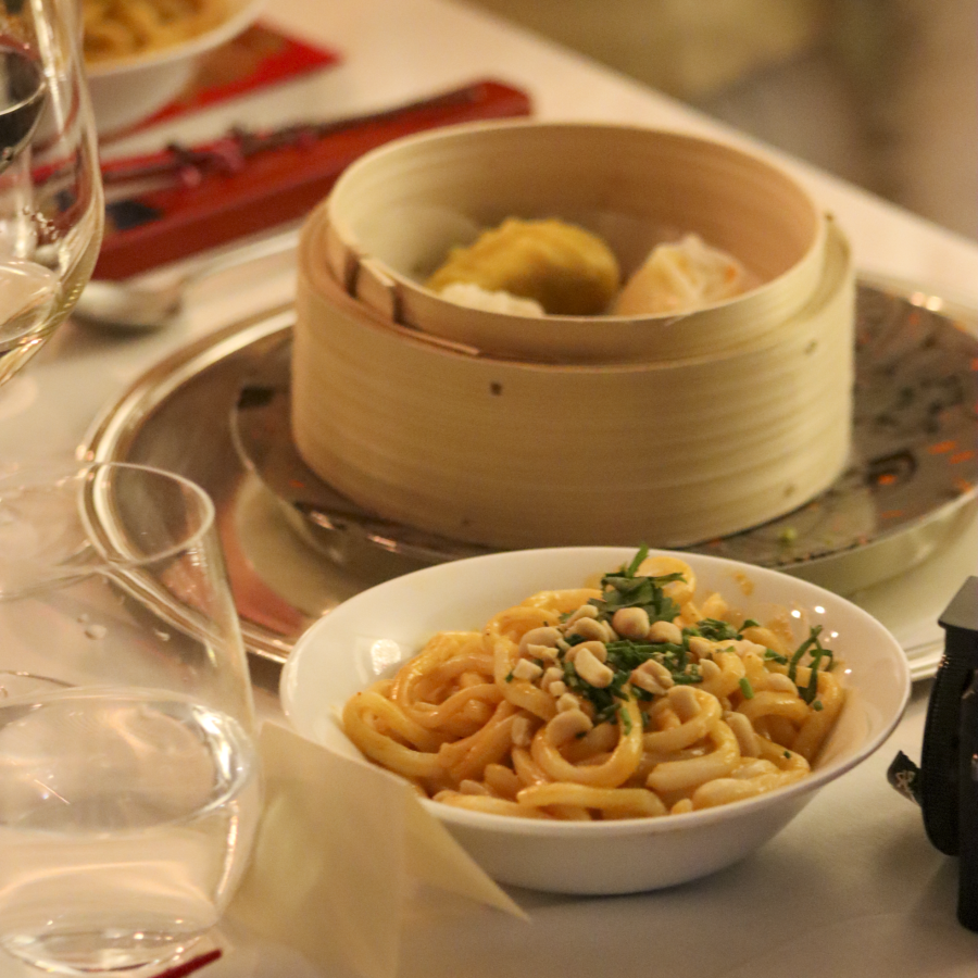 Assortiment de dim sum vapeur