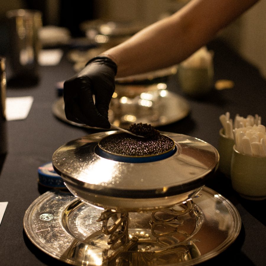 degustation caviar